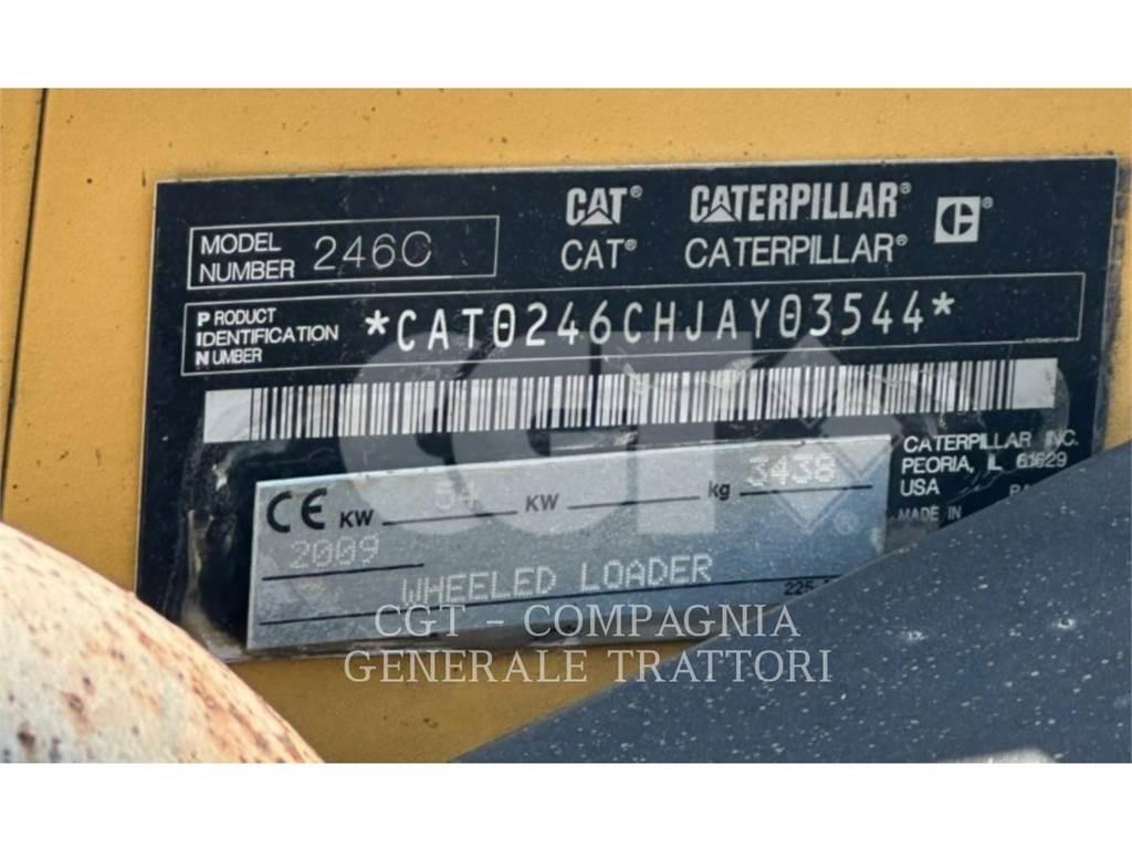 CAT 246C ZDC Minilæsser - skridstyret