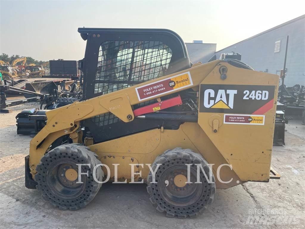 CAT 246D Minilæsser - skridstyret