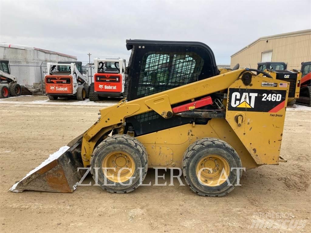 CAT 246D Minilæsser - skridstyret