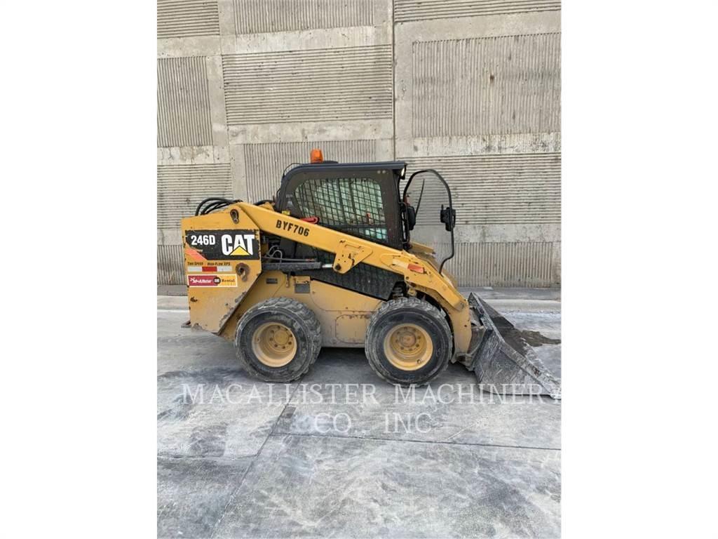 CAT 246D Minilæsser - skridstyret