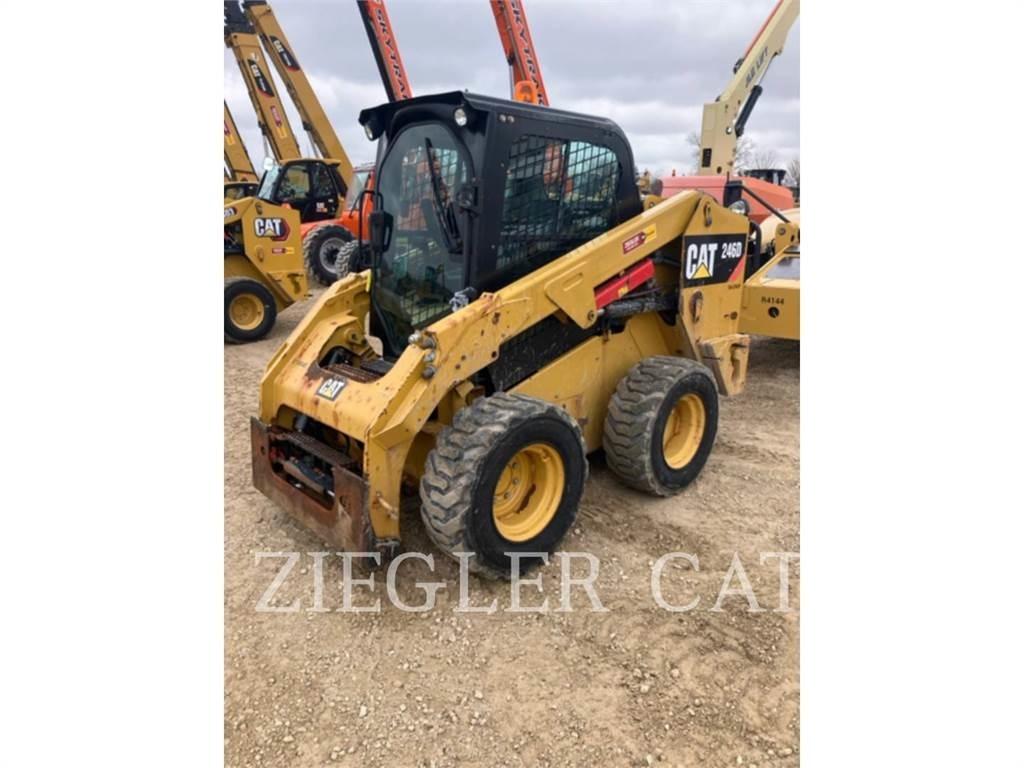 CAT 246D Minilæsser - skridstyret
