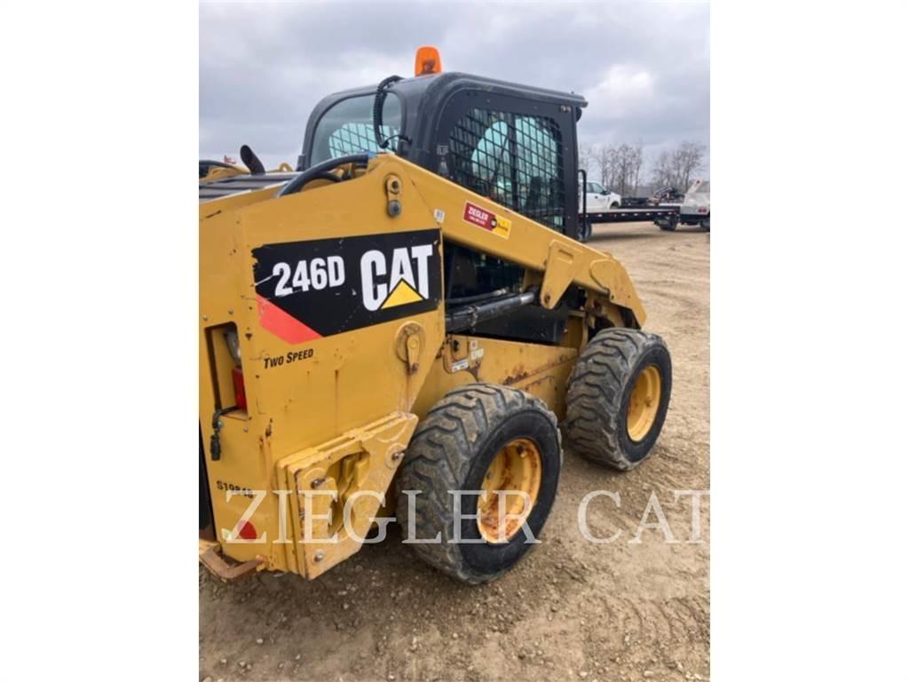 CAT 246D Minilæsser - skridstyret
