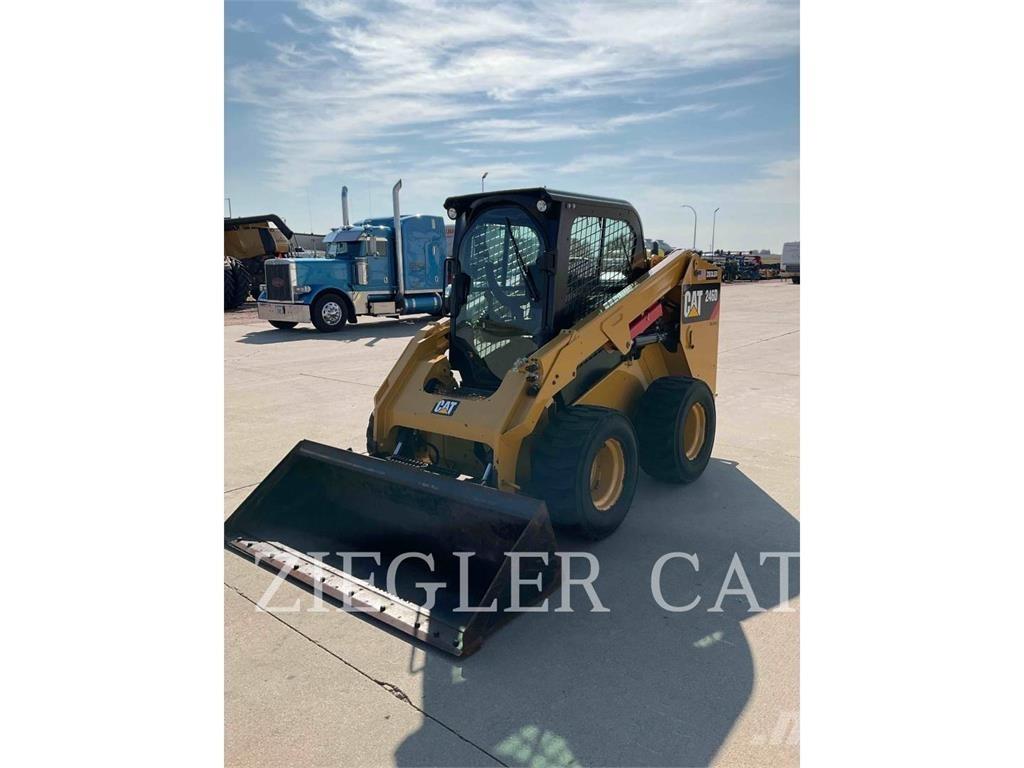 CAT 246D Minilæsser - skridstyret