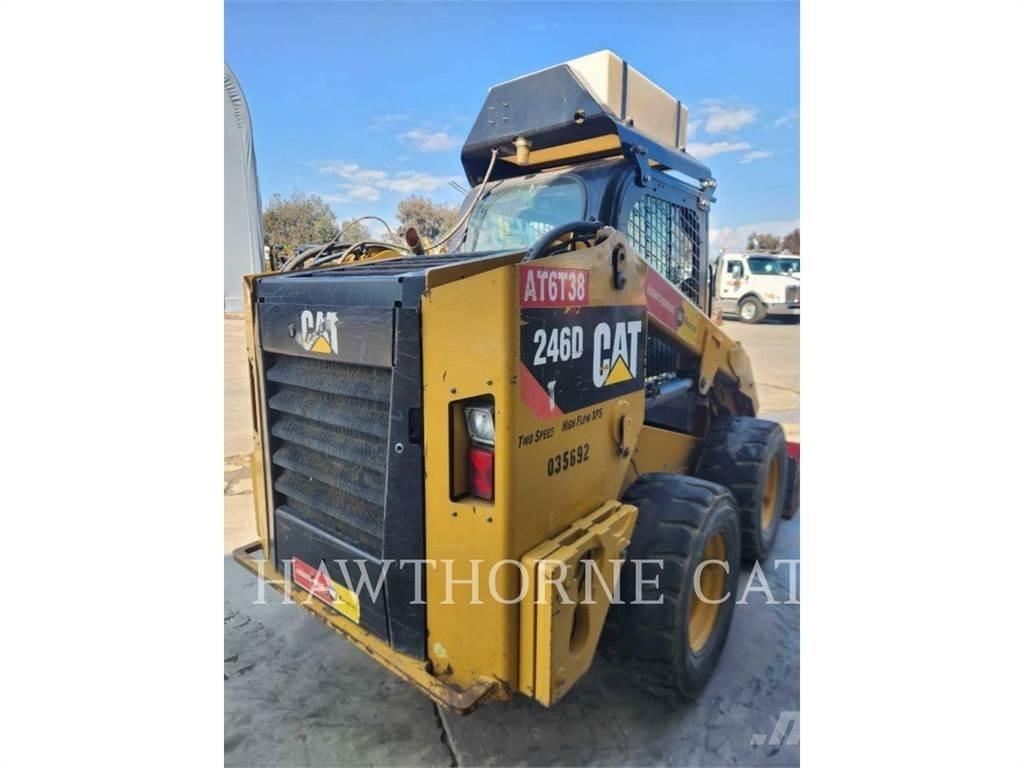 CAT 246D Minilæsser - skridstyret