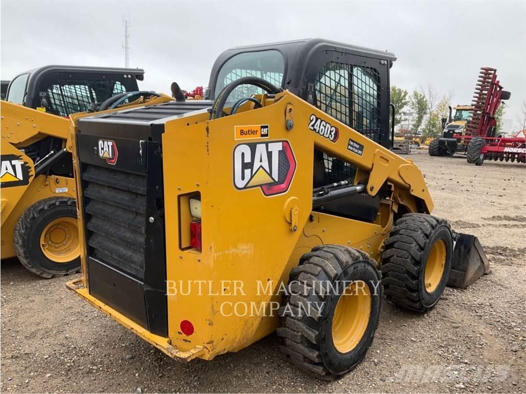 CAT 246D3 Minilæsser - skridstyret