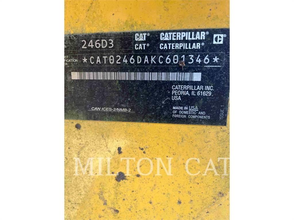 CAT 246D3 Minilæsser - skridstyret
