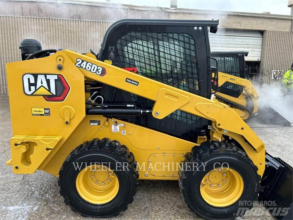 CAT 246D3 C3H2 Minilæsser - skridstyret