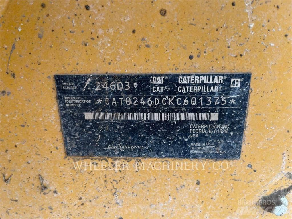 CAT 246D3 C3H2 Minilæsser - skridstyret
