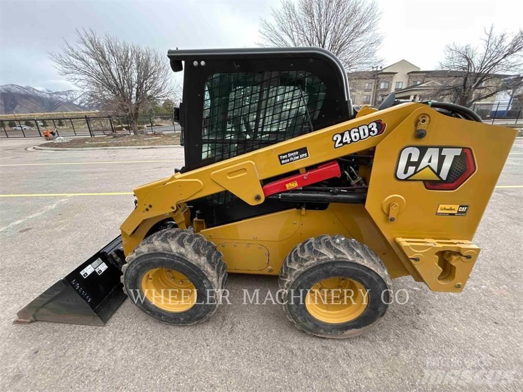 CAT 246D3 C3HF Minilæsser - skridstyret