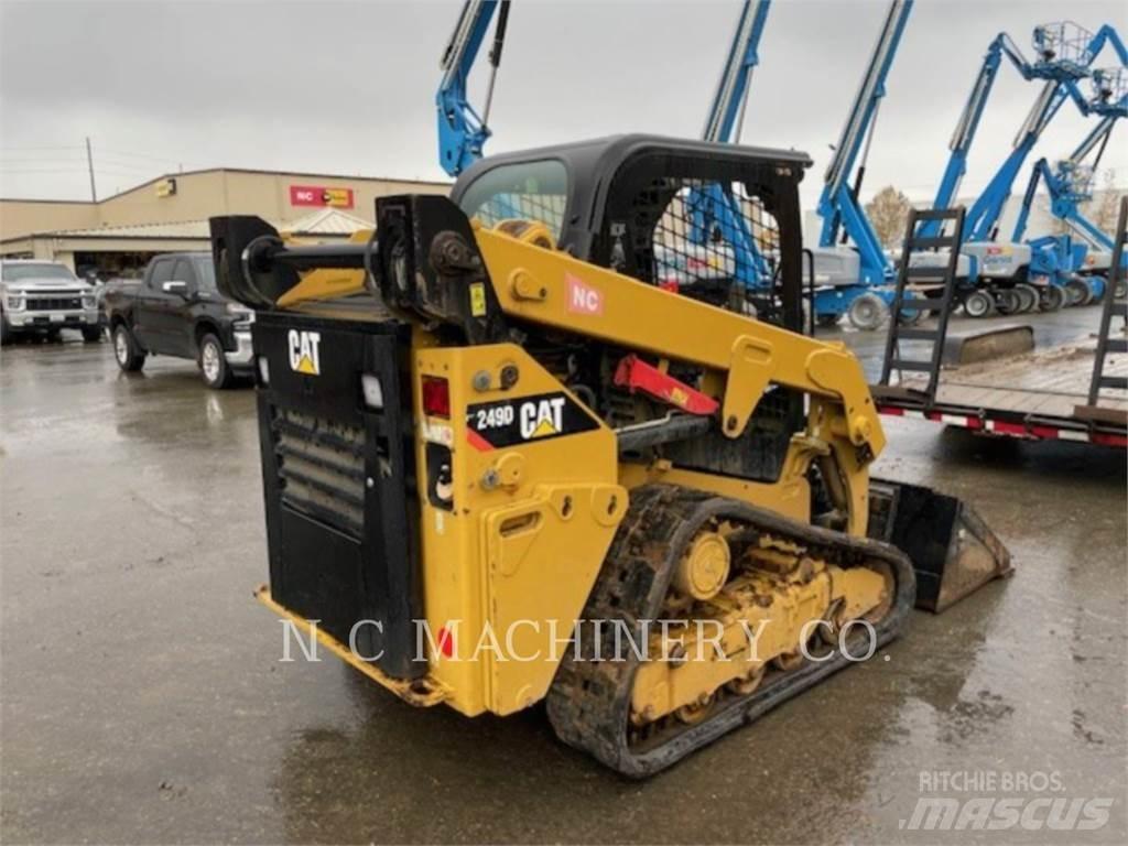 CAT 249D Minilæsser - skridstyret