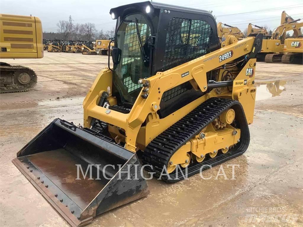 CAT 249D3 AQB Minilæsser - skridstyret