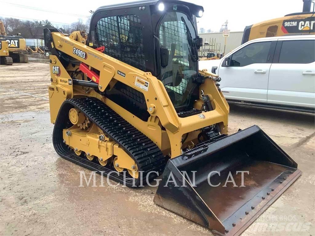 CAT 249D3 AQB Minilæsser - skridstyret