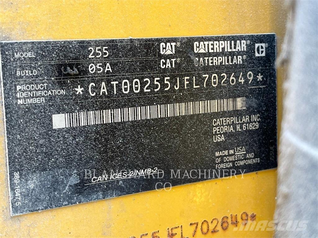 CAT 255 Larvebåndslæssere