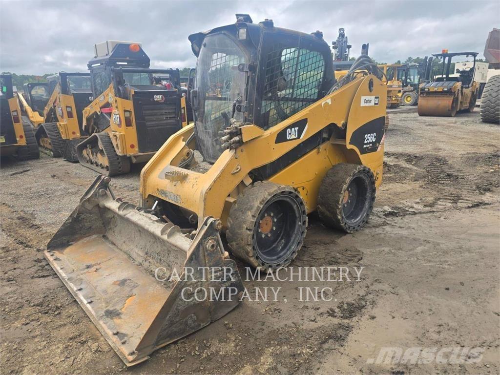 CAT 256C Minilæsser - skridstyret