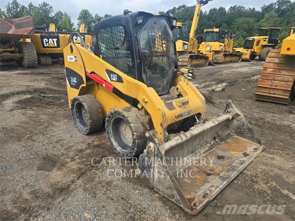 CAT 256C Minilæsser - skridstyret