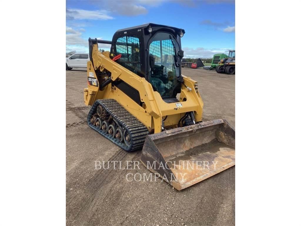 CAT 257D Larvebåndslæssere