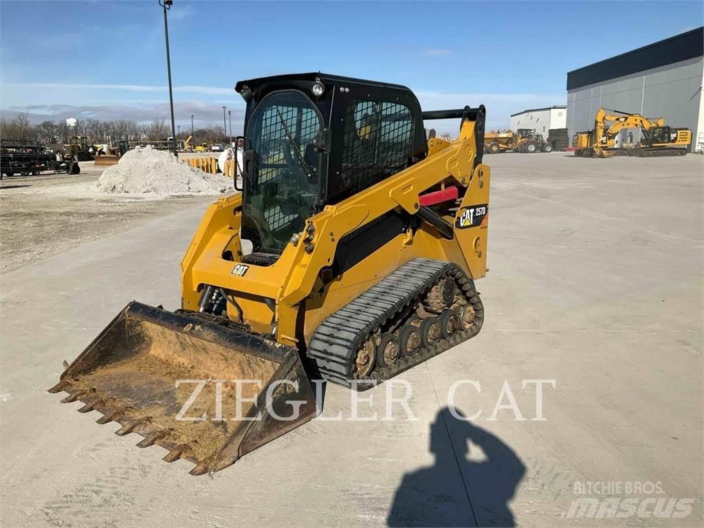 CAT 257D Larvebåndslæssere