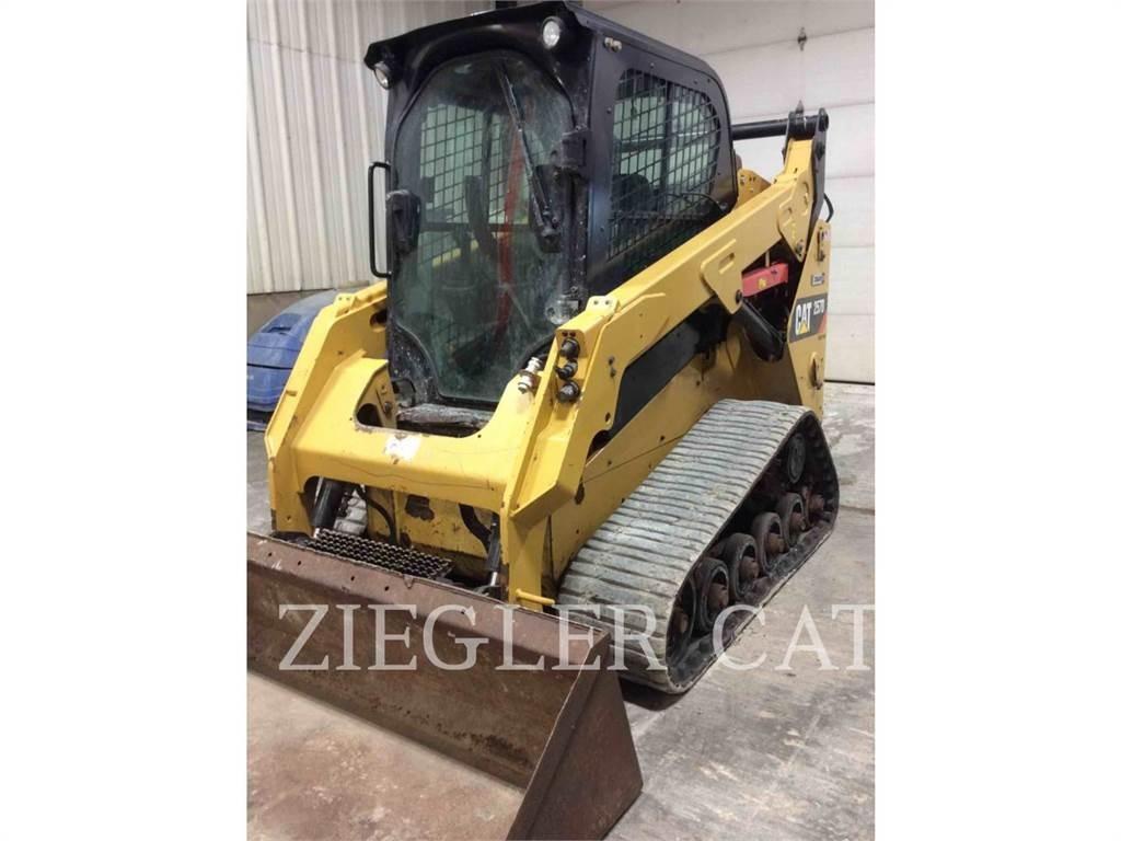 CAT 257D Larvebåndslæssere