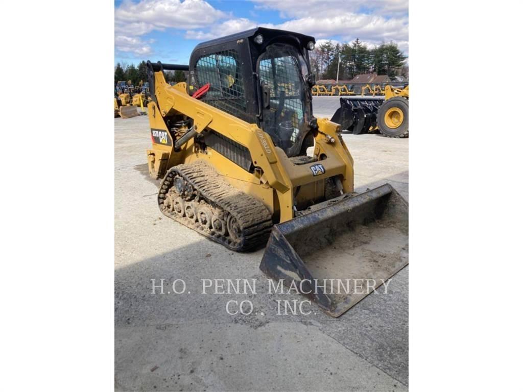 CAT 257D Larvebåndslæssere