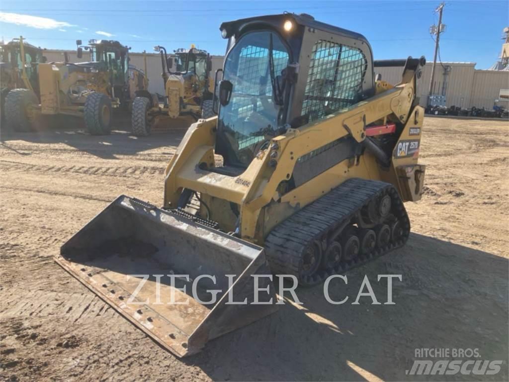 CAT 257D Larvebåndslæssere