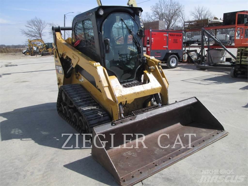 CAT 257D Larvebåndslæssere