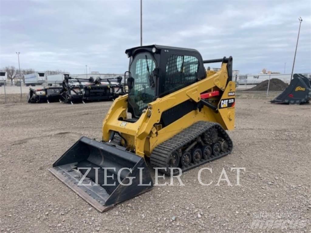 CAT 257D Larvebåndslæssere