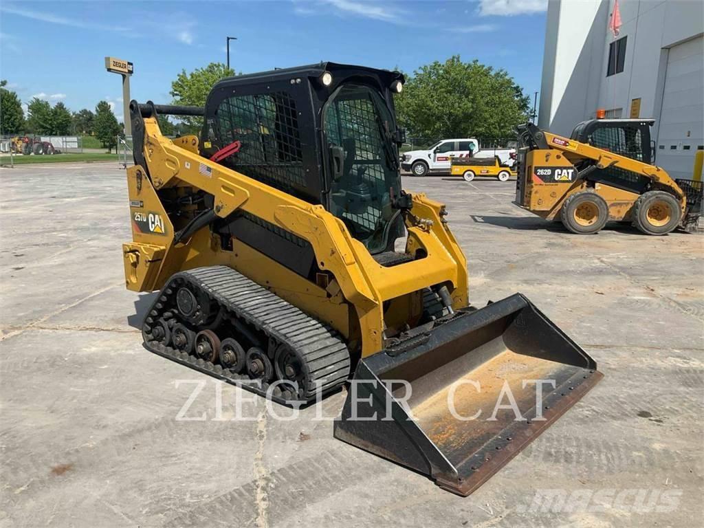 CAT 257D Larvebåndslæssere