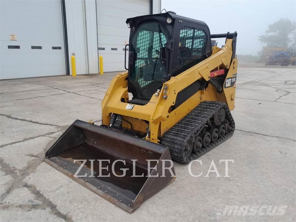 CAT 257D Larvebåndslæssere