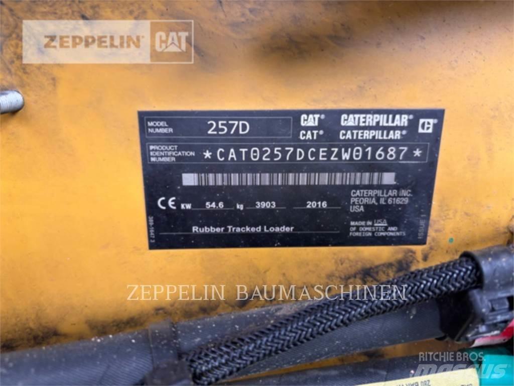 CAT 257D Minilæsser - skridstyret