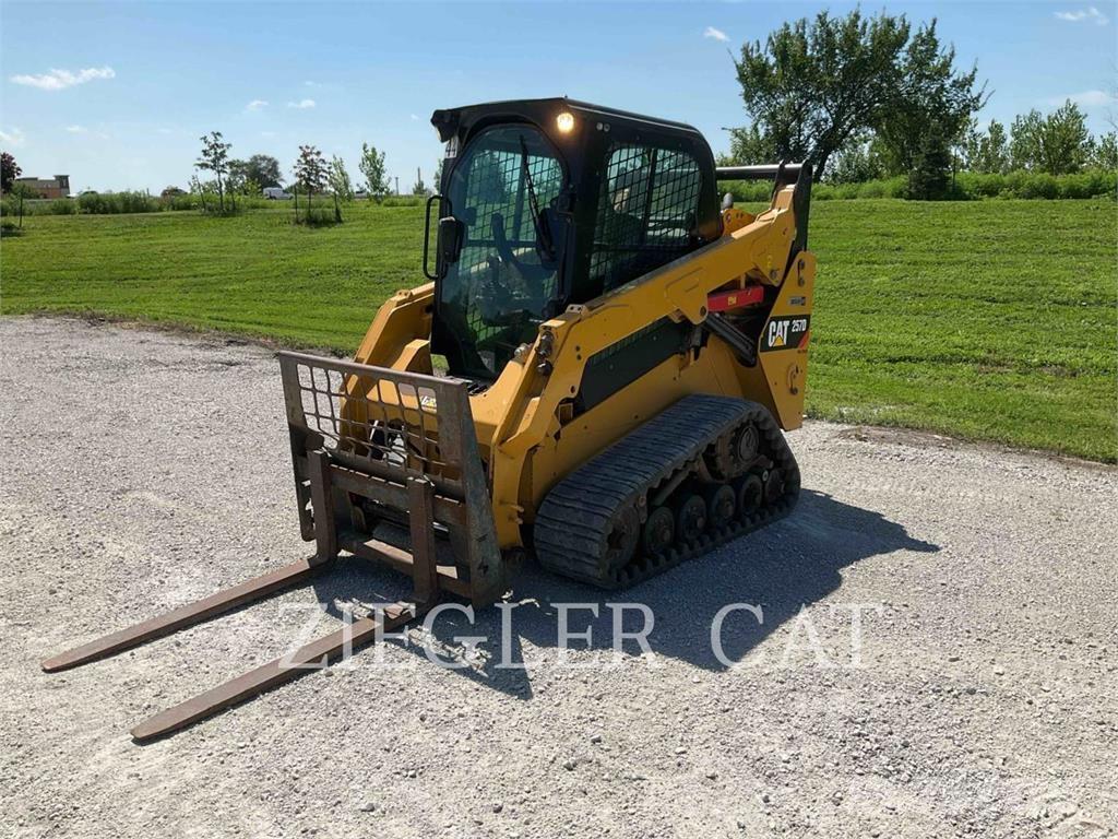 CAT 257D Larvebåndslæssere