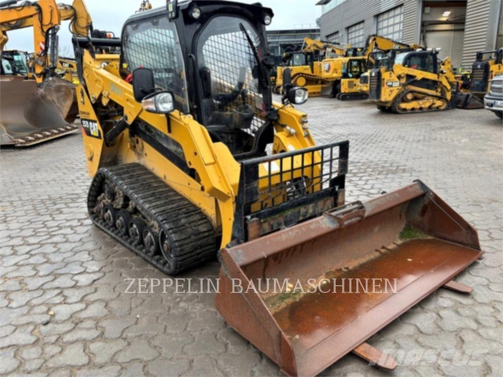 CAT 257D Minilæsser - skridstyret