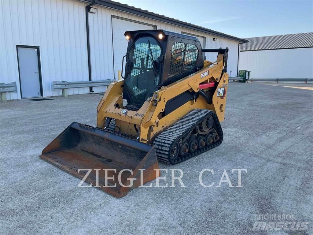 CAT 257D3 Larvebåndslæssere