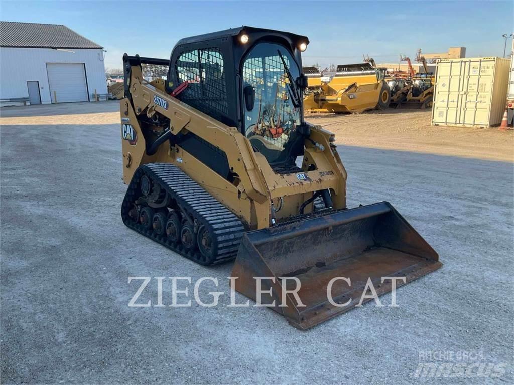 CAT 257D3 Larvebåndslæssere