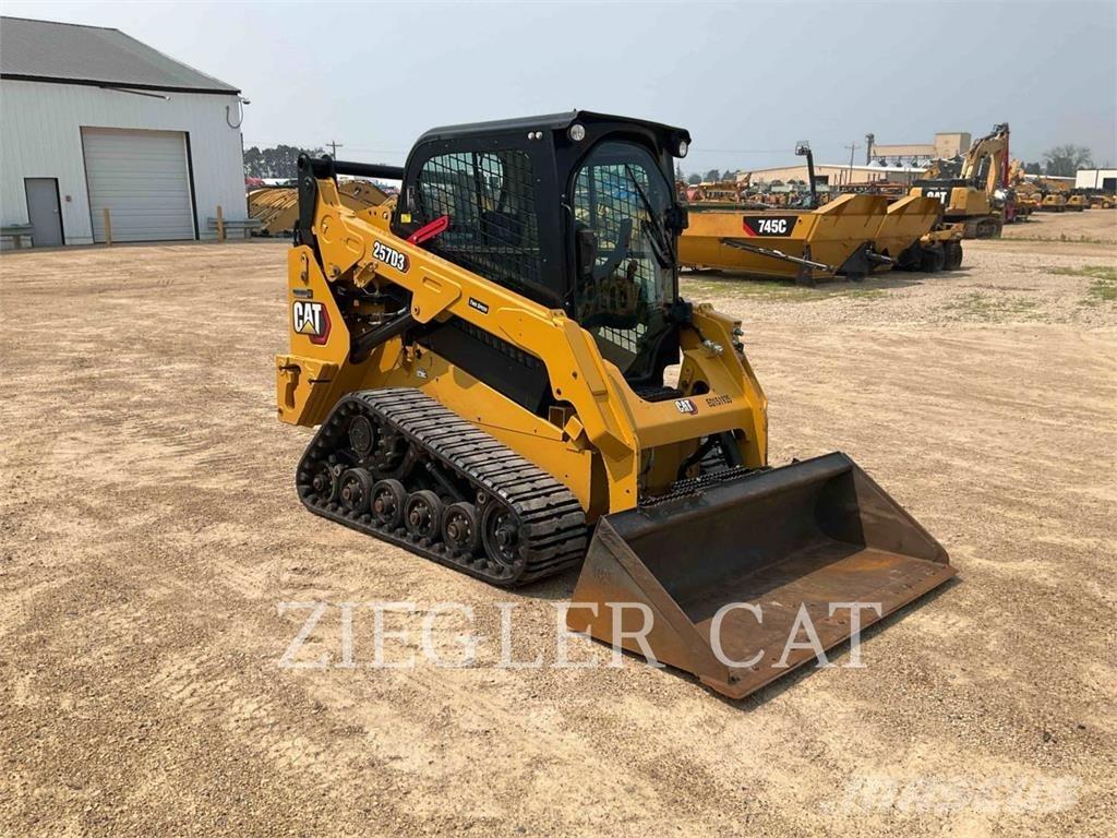 CAT 257D3 Larvebåndslæssere