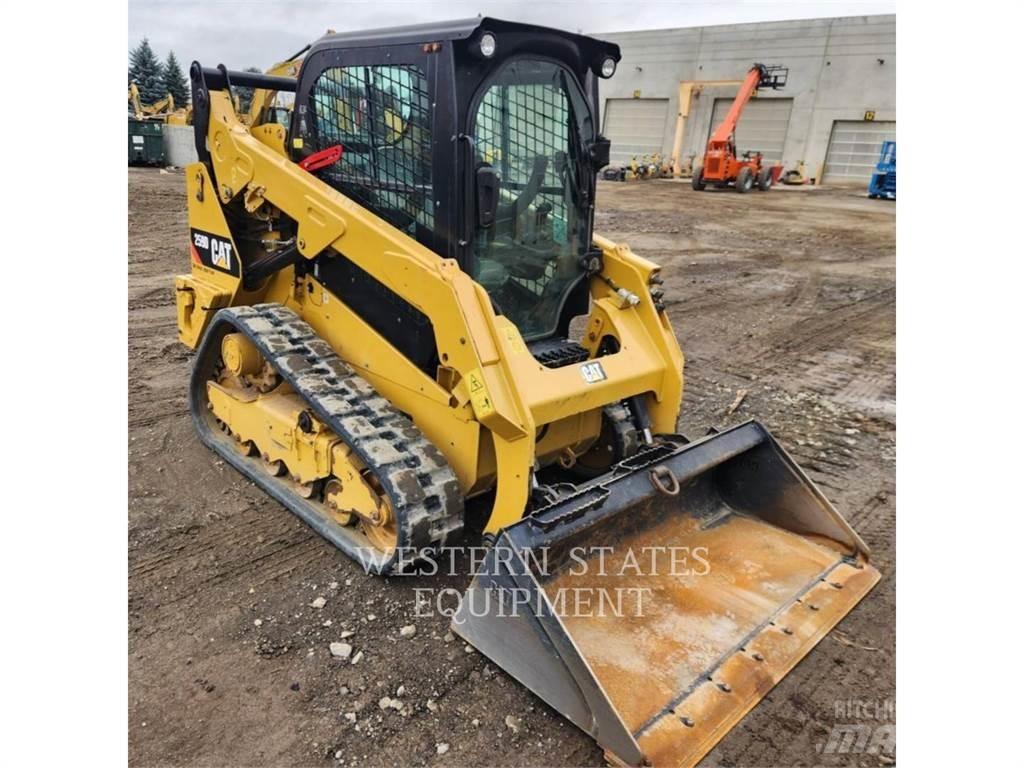 CAT 259D Minilæsser - skridstyret