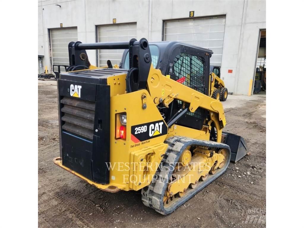 CAT 259D Minilæsser - skridstyret