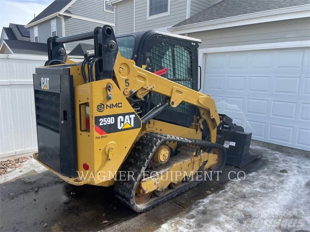 CAT 259D Larvebåndslæssere