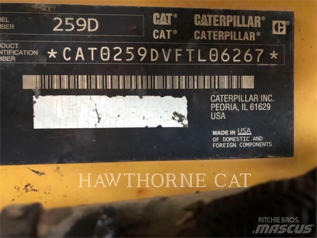 CAT 259D Larvebåndslæssere