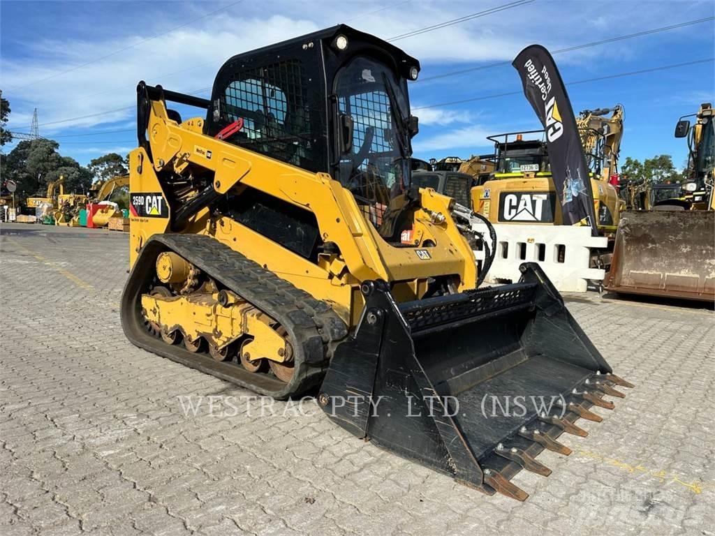 CAT 259D Larvebåndslæssere