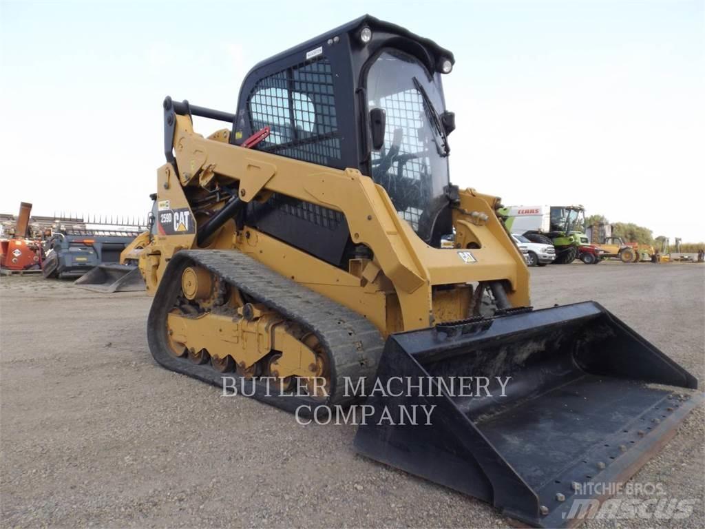 CAT 259D Larvebåndslæssere