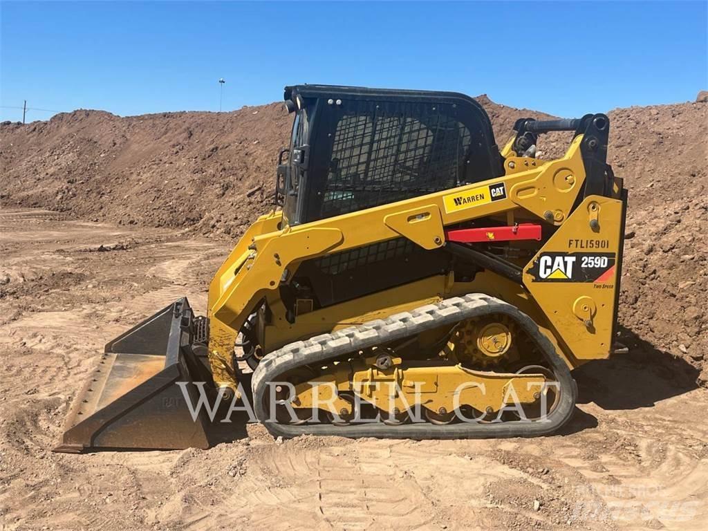 CAT 259D Larvebåndslæssere