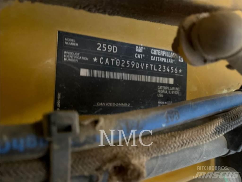 CAT 259D Minilæsser - skridstyret