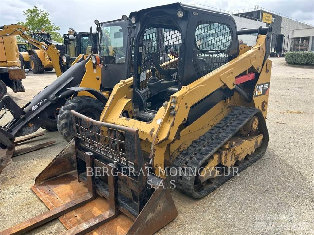 CAT 259D Larvebåndslæssere