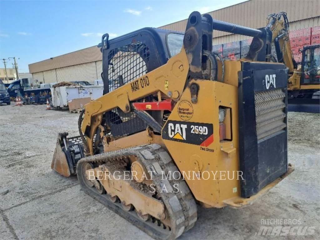 CAT 259D Larvebåndslæssere