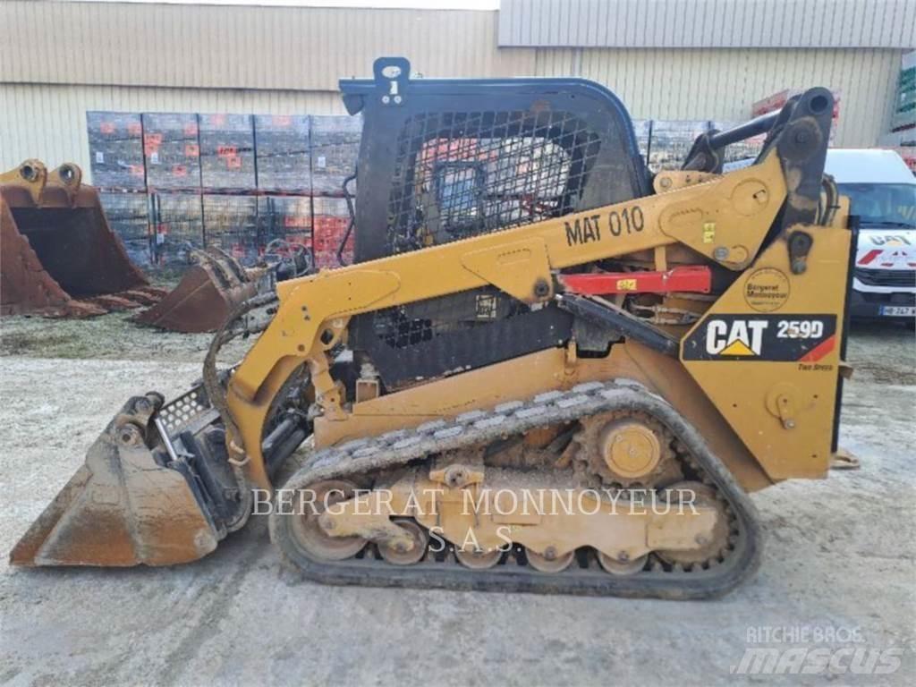 CAT 259D Larvebåndslæssere
