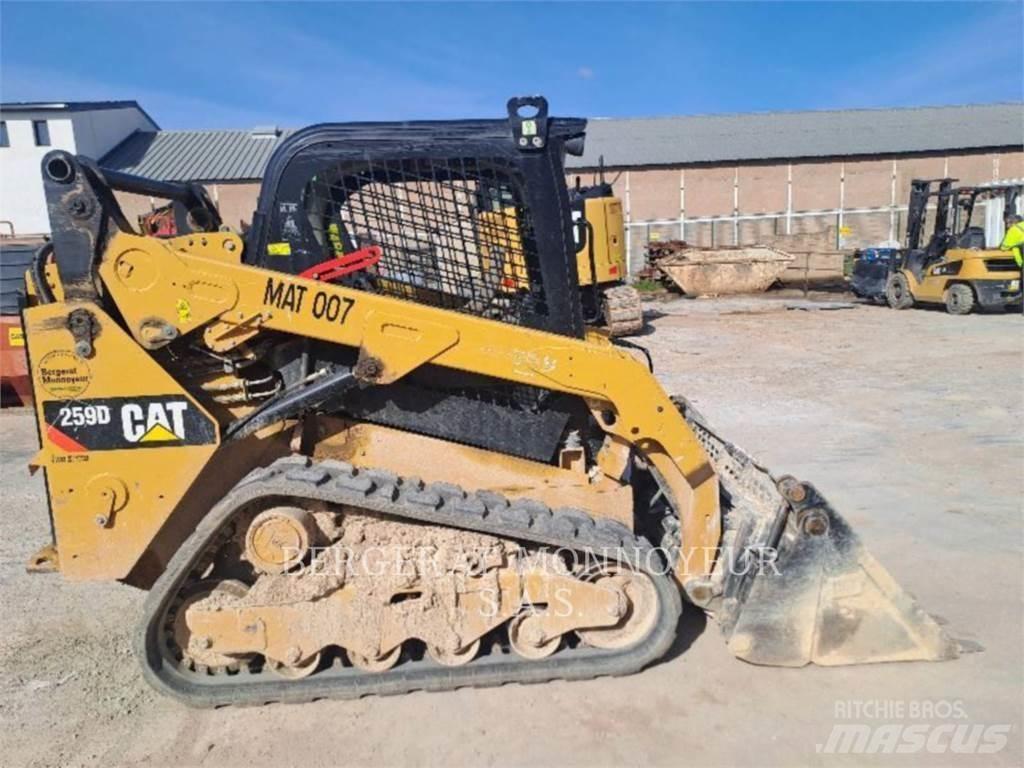 CAT 259D Larvebåndslæssere