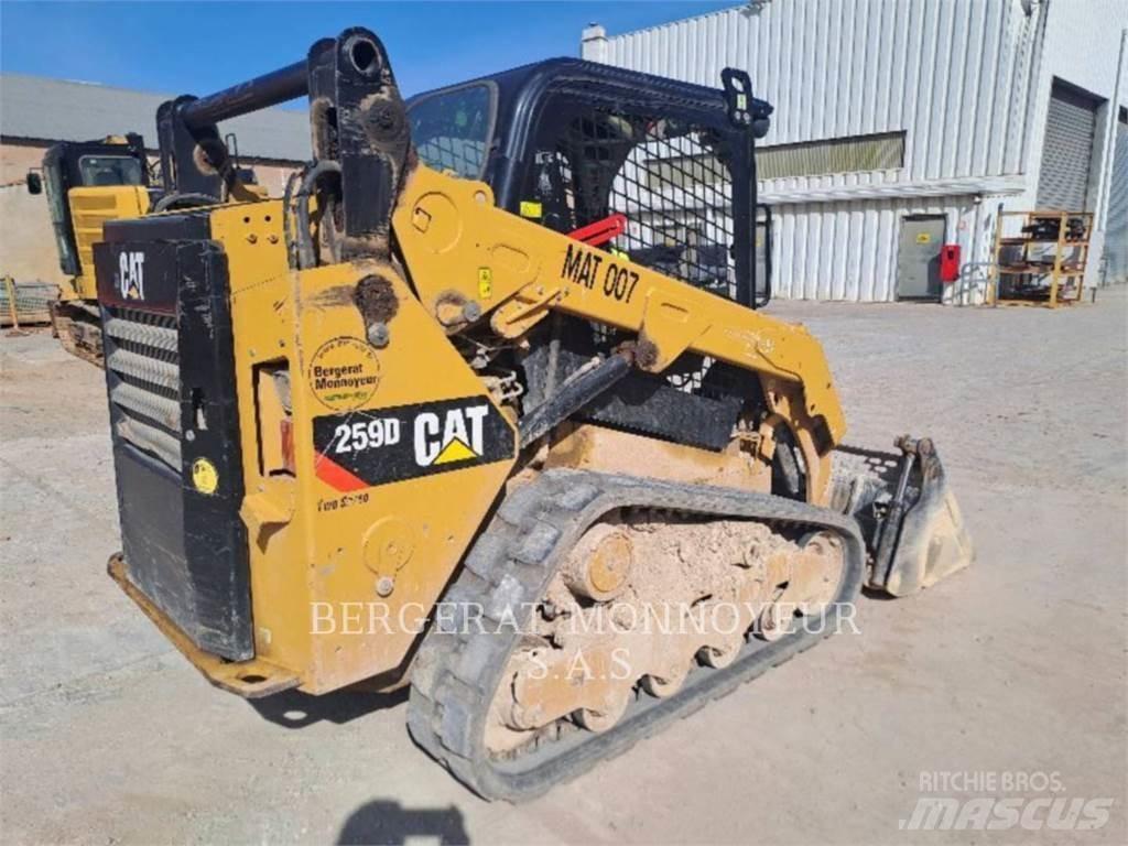 CAT 259D Larvebåndslæssere