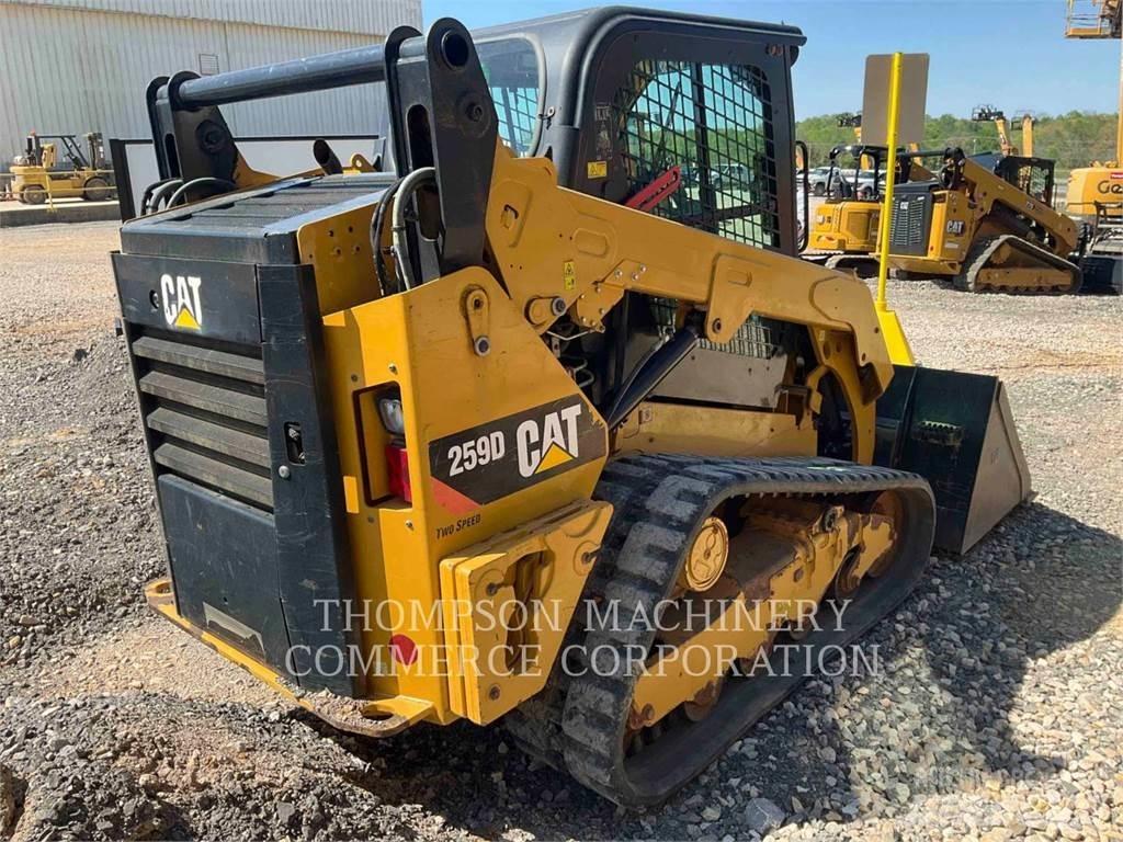 CAT 259D Larvebåndslæssere