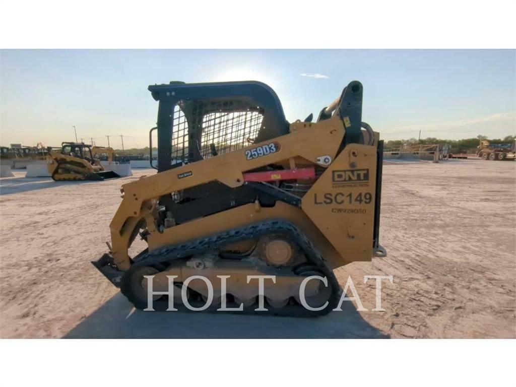 CAT 259D Minilæsser - skridstyret