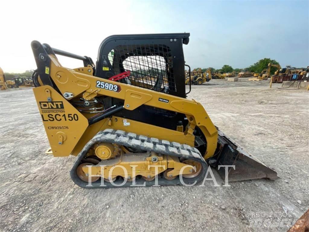 CAT 259D Minilæsser - skridstyret